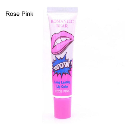 New Brand Easy Peel Off Long Lasting Lip Gloss Mask Waterproof Makeup Tattoo Matte Tint Lip Gloss Lipstick Women Balm Cosmetic