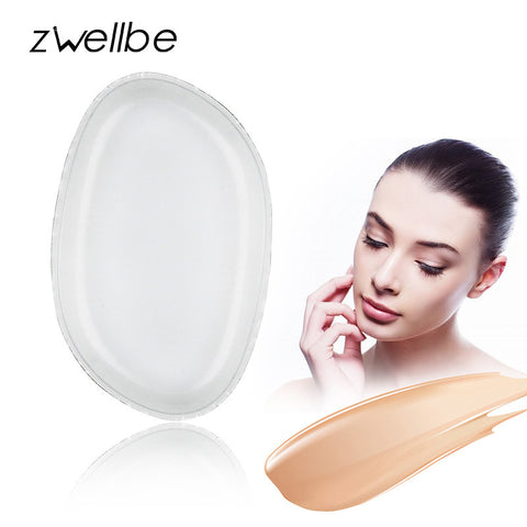 zwellbe 100% New Hot SiliSponge Blender Silicone Sponge makeup puff For Liquid Foundation BB Cream Beauty Essentials