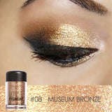 FOCALLURE 18 Colors Glitter Eye Shadow Cosmetic Makeup Diamond Lips Loose Makeup Eyes Pigment Powder