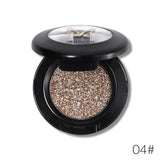 Miss Rose Diamond Glitter Eyeshadow 24 Colors Single Palette Illuminator Makeup Shimmer Metal Eye Shadow Shine Pigment Cosmetics