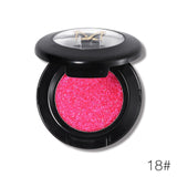 Miss Rose Diamond Glitter Eyeshadow 24 Colors Single Palette Illuminator Makeup Shimmer Metal Eye Shadow Shine Pigment Cosmetics