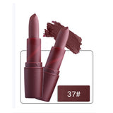 Brand New Makeup Red Lips Matte Velvet Lipstick Pencil Cosmetic Long Lasting Lip Gloss Tint Pigment Make Up Nude Brown Color