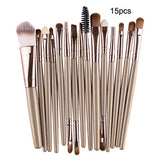 7/10/15pcs/kits Professional Nylon Makeup Brushes Set Cosmetics Foundation Brush Tools For Face Powder Eye Shadow Eyeliner Lip