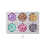BEAUTY GLAZED glitter Eyeshadow pallete Matte Shimmer Make up palette Luminous Multiple Styles Eye shadow palette
