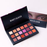 BEAUTY GLAZED glitter Eyeshadow pallete Matte Shimmer Make up palette Luminous Multiple Styles Eye shadow palette