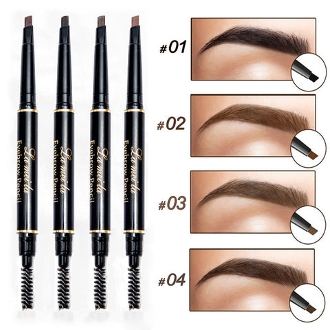 2018 New Brand Eye Brow Tint Cosmetics Natural Long Lasting Paint Tattoo Eyebrow Waterproof Black Brown Eyebrow Pencil Makeup