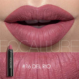 FOCALLURE Matte Lipstick 19 Colors Waterproof Long-lasting Easy to Wear Maquiagem Profesional Lipstick Nude Lips