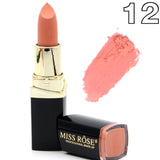 2018 New Matte Lipstick Lot Cosmetic Waterproof Long Lasting Pigment Velvet Miss Rose Brand Sexy Lip Matte Nude Lipstick Kits