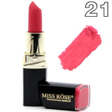 2018 New Matte Lipstick Lot Cosmetic Waterproof Long Lasting Pigment Velvet Miss Rose Brand Sexy Lip Matte Nude Lipstick Kits