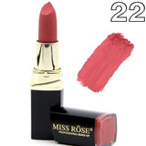 2018 New Matte Lipstick Lot Cosmetic Waterproof Long Lasting Pigment Velvet Miss Rose Brand Sexy Lip Matte Nude Lipstick Kits