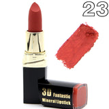 2018 New Matte Lipstick Lot Cosmetic Waterproof Long Lasting Pigment Velvet Miss Rose Brand Sexy Lip Matte Nude Lipstick Kits