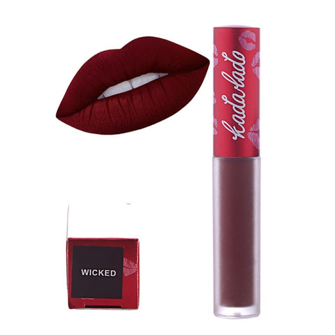 KADALADO Brand Make Up Waterproof Nude Lipstick Long Lasting Liquid Matte Lipstick Kit Lip Gloss Cosmetics Lipgloss Lip Makeup