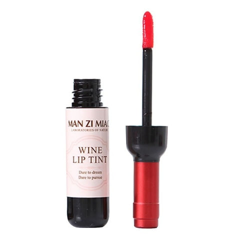 New Waterproof Wine Red Shape Lip Tint Baby Pink Lip For Women Batom Makeup Liquid Lipstick Lipgloss Cosmetic