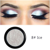 PHOERA Makeup Glitter Eyeshadow Pallete Pigment Shimmer Powder Makeup Water-Resistant Maquillaje Random Color Brush TSLM1