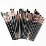 ROSALIND 20Pcs Professional Makeup Brushes Set Powder Foundation Eyeshadow Make Up Brushes Cosmetics Soft Synthetic Hair