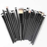 ROSALIND 20Pcs Professional Makeup Brushes Set Powder Foundation Eyeshadow Make Up Brushes Cosmetics Soft Synthetic Hair