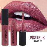 Matte Lipstick Fashion Makeup Long-Lasting Liquid Lip Makeup Lipstick Easy To Wear Nude Red Lip Gloss Cosmetic