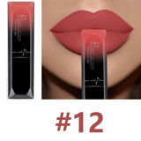 Waterproof Nude Lipstick Long Lasting Liquid Matte Lipstick Kit Lip Gloss Cosmetics Women Fashion Lip Makeup Gift Batom