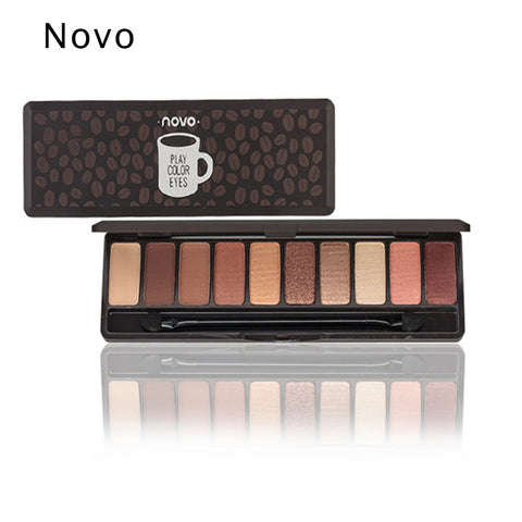 NOVO Professional Eyeshadow Palette Matte EyeShadow Palette Glitter Eye Shadow MakeUp  MakeUp Set Korea Cosmetics