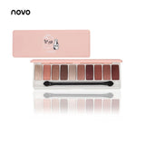 NOVO Professional Eyeshadow Palette Matte EyeShadow Palette Glitter Eye Shadow MakeUp  MakeUp Set Korea Cosmetics