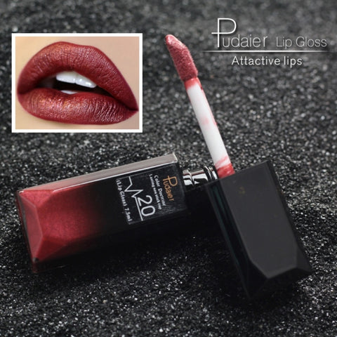 pudaier 21 Colors Matte Liquid Lip Gloss Waterproof 24 Hours Long Lasting Velvet Lipstick Makeup Cosmetics Dropshipping