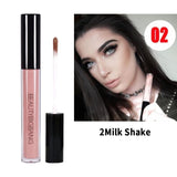 2018 New Fashion Makeup Lipstick Matte Lipstick Brown Nude Chocolate Color Liquid Lipstick Lip Gloss Matte Batom