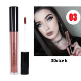 2018 New Fashion Makeup Lipstick Matte Lipstick Brown Nude Chocolate Color Liquid Lipstick Lip Gloss Matte Batom