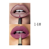 Pudaier Brand Matte Lipstick Wateproof Double Ended Long Lasting Lipstick Cosmetics Nude Red Lips liner Pencil