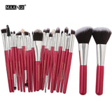 Pro 22Pcs Cosmetic Makeup Brushes Set Bulsh Powder Foundation Eyeshadow Eyeliner Lip Make up Brush Beauty Tools Maquiagem