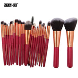 Pro 22Pcs Cosmetic Makeup Brushes Set Bulsh Powder Foundation Eyeshadow Eyeliner Lip Make up Brush Beauty Tools Maquiagem