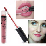 Makeup Matte Liquid Lipstick Women Lips Maquiagem Matt Lip Gloss Make up Cosmetics Mate Batom Lip Stick Maquillaje Lipgloss 1Pcs