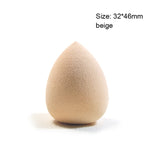 Fulljion 1Pc Soft Water Drop Shape Makeup Cosmetic Puff  Foundation Sponge Powder Smooth Beauty Face Clean Makeup Tool Accessory