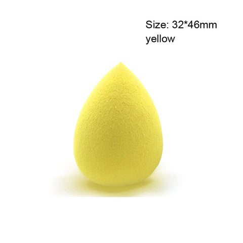 Fulljion 1Pc Soft Water Drop Shape Makeup Cosmetic Puff  Foundation Sponge Powder Smooth Beauty Face Clean Makeup Tool Accessory