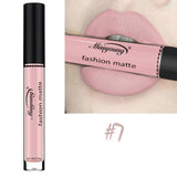 Matte Lipstick Fashion Makeup Long-Lasting Liquid Lip Makeup Lipstick Easy To Wear Nude Red Lip Gloss Cosmetic